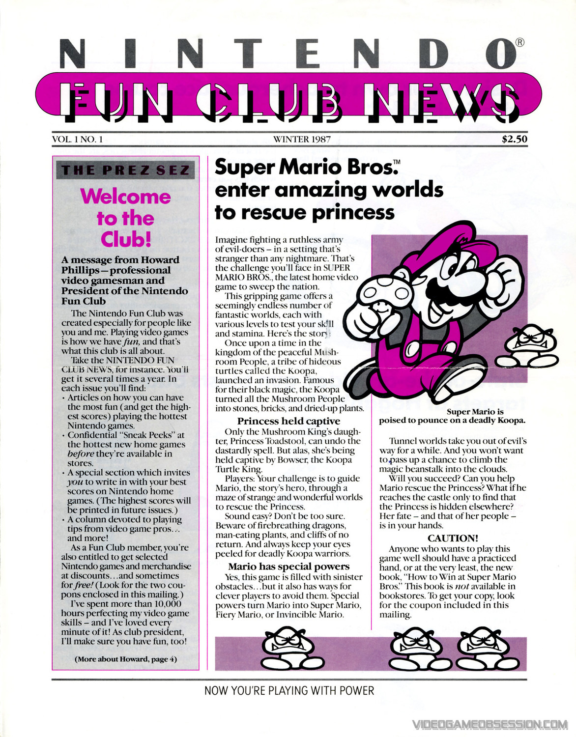 Passion Wins - Nintendo Power